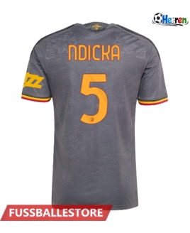 Günstige AS Roma Evan Ndicka #5 3rd trikot 2026-27 Kurzarm